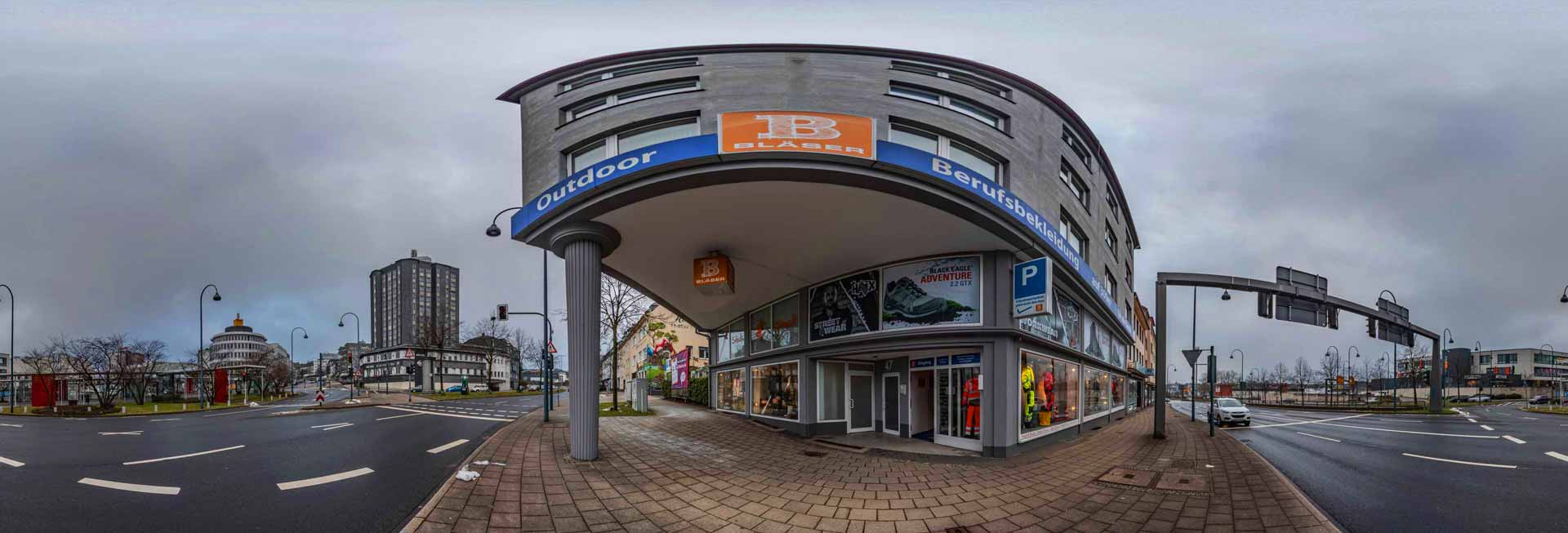 Arbeitskleidung in Remscheid am Hauptbahnhof